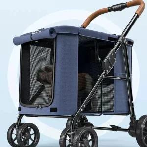 강아지 유모차 냥모차 저상형 슬개골 이단 소형견 견모차