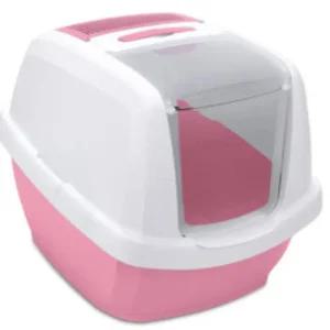 아이맥 반려묘 화장실 매디주니어 후드형 토일렛 ROSA