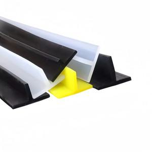 태양 광전지 패널용 갭 커버 T자형 실리콘 도장 스트립 내구성  내후성 솔루션 다용도 블랙 화이트 사용
