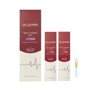 [닥터큐먼] 타입원 콜라겐 크림팩 프리미엄 100g 1개 + 30g 2개 + 스파출러 _Type 1