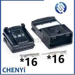 16핀 자동차 커넥터 카 오디오 내비게이션 후방 카메라 배선 플러그 1379678-1 1379665-1 1379678 1379665