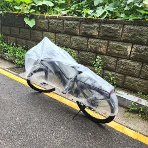 [골드스마일]일회용 자전거 비닐 커버 덮개 방수 오염방지