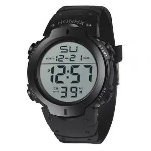 [알티피아]남성 디지털 HONHX Black 스포츠 손목시계_8001-3