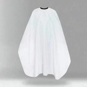 [골드스마일]헤어샵 방수 미용 가운 화이트 커트가운 염색가운 소프트웨어가운