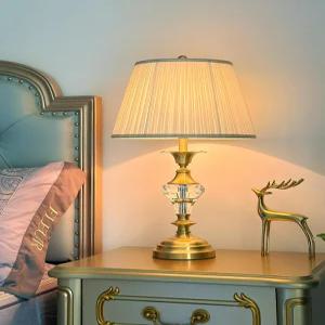 앤틱 스탠드 조명 크리스탈 무드등 거실 침실 인테리어 탁상램프