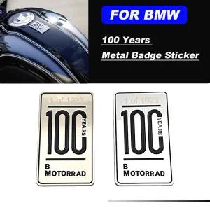 BMW R18 R9T R12 RnineT NINE T 9T S1000RR XR R M1000RR XR R 오토바이 액세서리 100 년 금속 배지 스티커