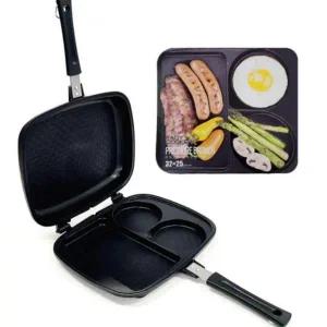 [골드스마일]다용도 양면 프라이팬 캠핑 브런치팬 샌드위치 조리기구