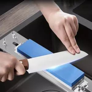 [골드스마일]스테인리스 숫돌 거치대 고정식 받침대 주방 싱크대 홀더