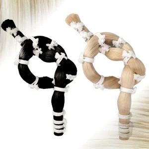 호환 바이올린 활 헤어 피들 비올라 첼로 활 500g 리얼 몽골 말 머리 흰색  검은색 말 꼬리