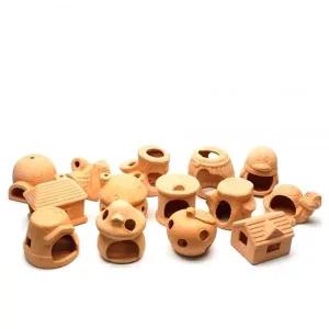 [셀러에이드]수초 화분 미니 인테리어 토분 수족관 산란토분