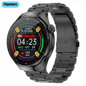 호환 TK26 여성 건강 스마트워치 ECG 체지방 측정 음성 비서 SOS 블루투스 통화 스마트워치