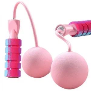 [알티피아]무선줄넘기 유산소 줄없는 노라인 스마트 줄넘기 핑크