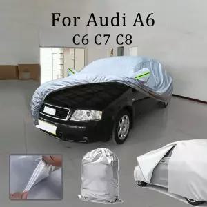 아우디 A6 C6 C7 C8 자동차 커버 보호 선 스크린 단열 방진 스크래치 먼지 커버 자동차 외장 액세서리