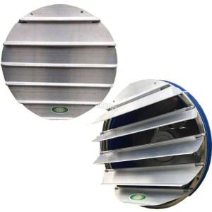 샤크팡 원형 셔터팬 보호 세트 방수 4 알루미늄 510 외경30/내경25 축류 블라인드