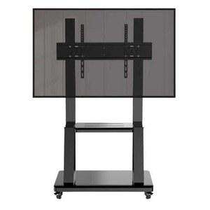 샤크팡 이젤형 거치대 교육용 티비 스테인레스 티비이젤 TV 스탠드 회의 모니터 TV거치대 사무실