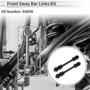 UXCELL 포드 머스탱 1994-2004용 프론트 스태빌라이저 바 링크 No.K8848 2개