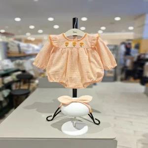 [에뜨와HU] 오로라체크바디수트SET 07T127987 (ORANGE) 신상품 현대울산