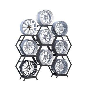 자동차 휠 거치대 디스플레이 카센타 전시대 자동차휠
