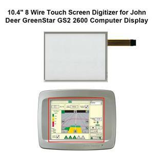 8선 터치 스크린 디지타이저, 존 디어 그린스타 GS2 2600 적합, 10.4