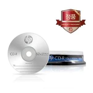 HP CD-R 52X 10P벌크 700MB 80min 박스(20개입)