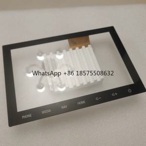 미쓰비시 아웃랜더 자동차 라디오 DVD 플레이어 GPS 네비게이션용  80핀 유리 터치 스크린 패널 디지타이저