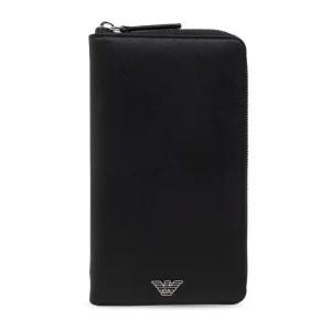 엠포리오아르마니 로고 집어라운드 장지갑 EM000987 AF13805UC001