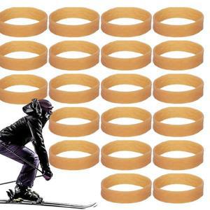 스키 브레이크 리테이너 고무 탄성 랩 스트랩, 스노우보드 바인딩 튜닝 겨울 야외 스포츠 20X