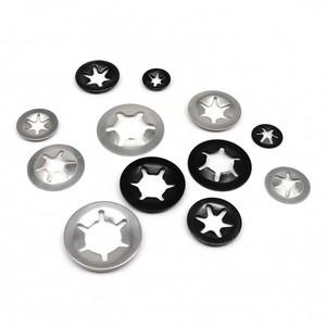 M2M12까지 외부 서클립 셀프 록킹 리테이닝 푸시 온 샤프트 베어링 스냅 링 와셔 65mn 스틸 304 스테인리스