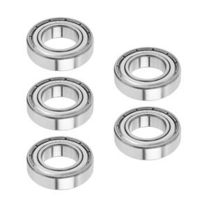 6902ZZ 깊은 홈 베어링 15x28x7mm 이중 고탄소 크롬강 롤러 가이드 5개