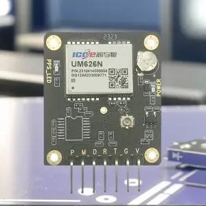 호환 향상된 이중 주파수 UM626N L1 L5 듀얼 밴드 GPS GLONASS Galileo 센티 레벨 RTK 포지셔닝 모듈 기지