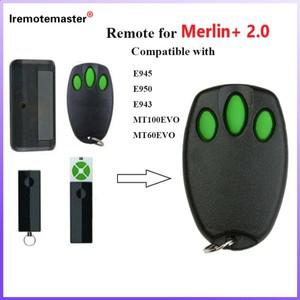 2026년  MERLIN 2.0 리프트마스터 E943 E945M 리모컨 그린 버튼 롤링 코드 433.92MHZ 송신기