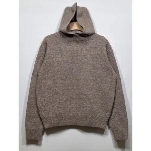 [하프클럽/샵앤]국산 여성 데일리 베이직 후드 무지 니트티 21DS-WKN-5061-베이