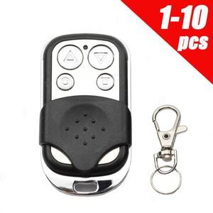 1-10개 433MHz 리모컨 자동차 키 차고 문 열기 복사기 범용