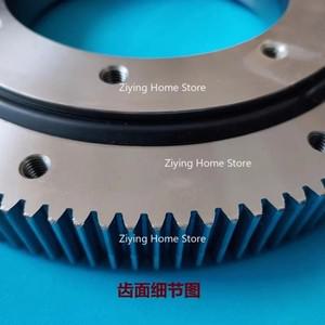 1Pc 01QW 시리즈 지원 턴테이블 베어링 드라이브 외부 기어 선회 링