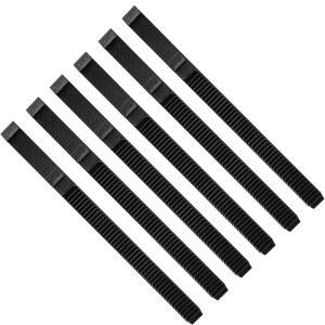 슈파쿨 6개 스노우슈 사다리 스트랩, 조절 가능한 교체 성인 청소년용 스노우슈즈 바인딩 액세서리용 스키 부츠 랩 타이