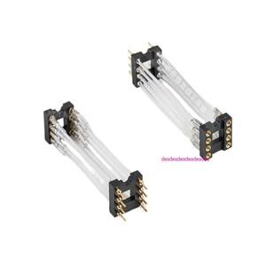 DIP-8 직선 플러그 연장 소켓 OP 앰프 연산 증폭기 IC  포함 납땜용 은도금 주석 와이어 사용