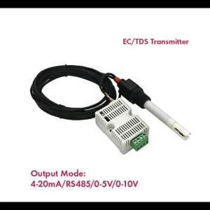 EC 트랜스 EC 센서 TDS 전도도 센서 모듈 4-20mA 0-5V 0-10V RS485 아날로그 전압 출력 수질 감지
