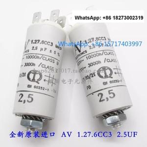 AV Arcotronic MKP 2.5UF 420V-470V 1.27.6CC3 시동 커패시터
