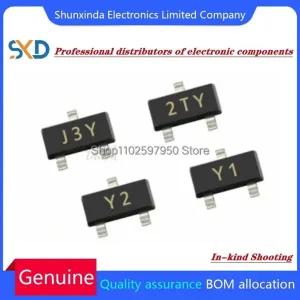 100 개몫 S8050 S8550 SS8050 SS8550 SOT23 J3Y 2TY Y1 Y2 SMD 트랜지스터 SOT-23