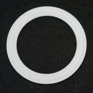 식품 등급 위생 PTFE O링 씰링 개스킷 도장 와셔 LOT 2 핏 51mm 파이프 OD 페룰 O.D 64mm 2 인치 트라이 클