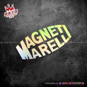 호환 Magneti 모터 바이크 스티커  방수 반사 데칼 03