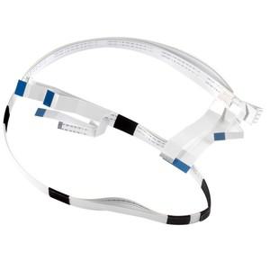 엡손호환 L805 R330 T50 P50 프린터 헤드 케이블 흰색 와이어 캐리지 모바일 유닛 라인 A4 UV 부품