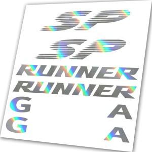 Gilera Runner SPGraphic Decals/스티커 세트, P FX 125, 180 183