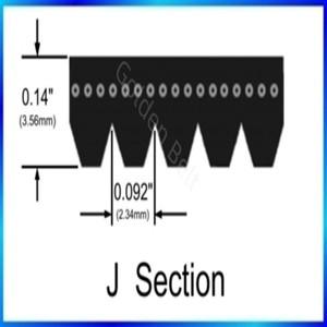 OEM 품질 4PJ690 고무 폴리 리브 컨베이어 엔진 벨트