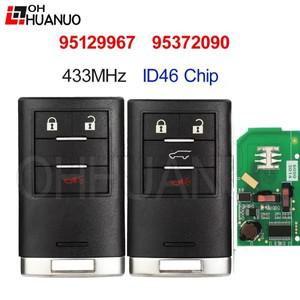 P/N 95129967 95372090 스마트 리모컨 자동차 키 FOB 433MHz ID46 칩 쉐보레 호환 홀덴 GM 캡티바 2014-201