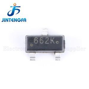 50PCS SC662K SC662K-3.3V SOT-23 250mA 저드롭 아웃 전압 레귤레이터 칩  호환 패치  뉴 정통