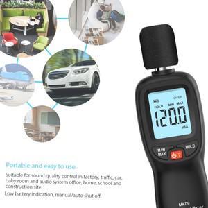 30-130dB(A) LCD 디지털 소음 측정기 데시벨 모니터링 테스터 미터