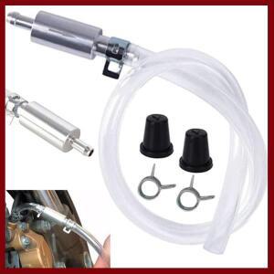 바이크 오토바이 자동차 클러치 브레이크 블리더 키트 용 편도 밸브 튜브 블리딩 도구 세트