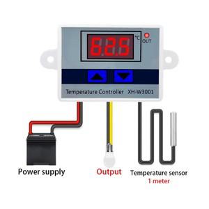XH-W3001 디지털 제어 온도 마이크로컴퓨터 조절기 스위치  12/24/220V