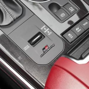 도요타 호환 호환 수프라 스포츠 GR C-HR 라브4 프리우스 오토 캠리 호환용 3D 자동차 스티커 메탈 라벨 엠